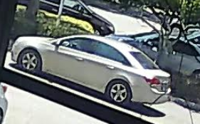 Chase Bank suspect vehicle